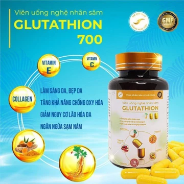 VIÊN UỐNG NGHỆ NHÂN SÂM COLLAGEN GLUTATHIONE 700, Ngăn ngừa và làm chậm quá trình lão hoá