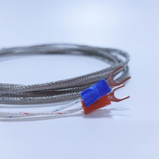 Cảm Biến Nhiệt Độ Can K 0–800°C, Dây Cảm Biến Nhiệt Độ Loại K Ren 6 Phi 5 Dài 2m / 3m / 5m
