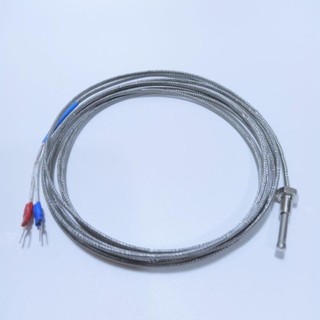 Cảm Biến Nhiệt Độ Can K 0–800°C, Dây Cảm Biến Nhiệt Độ Loại K Ren 6 Phi 5 Dài 2m / 3m / 5m