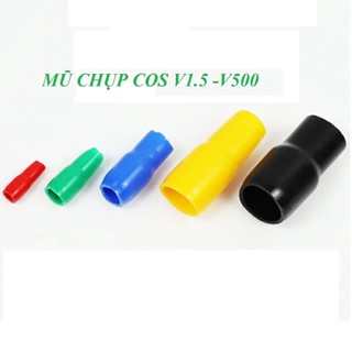 Combo Mũ Chụp Đầu Cos Bằng Nhựa, Combo 30 Bọc Đầu Cosse Cách Điện, Chịu Nhiệt Hàng Loại Tốt