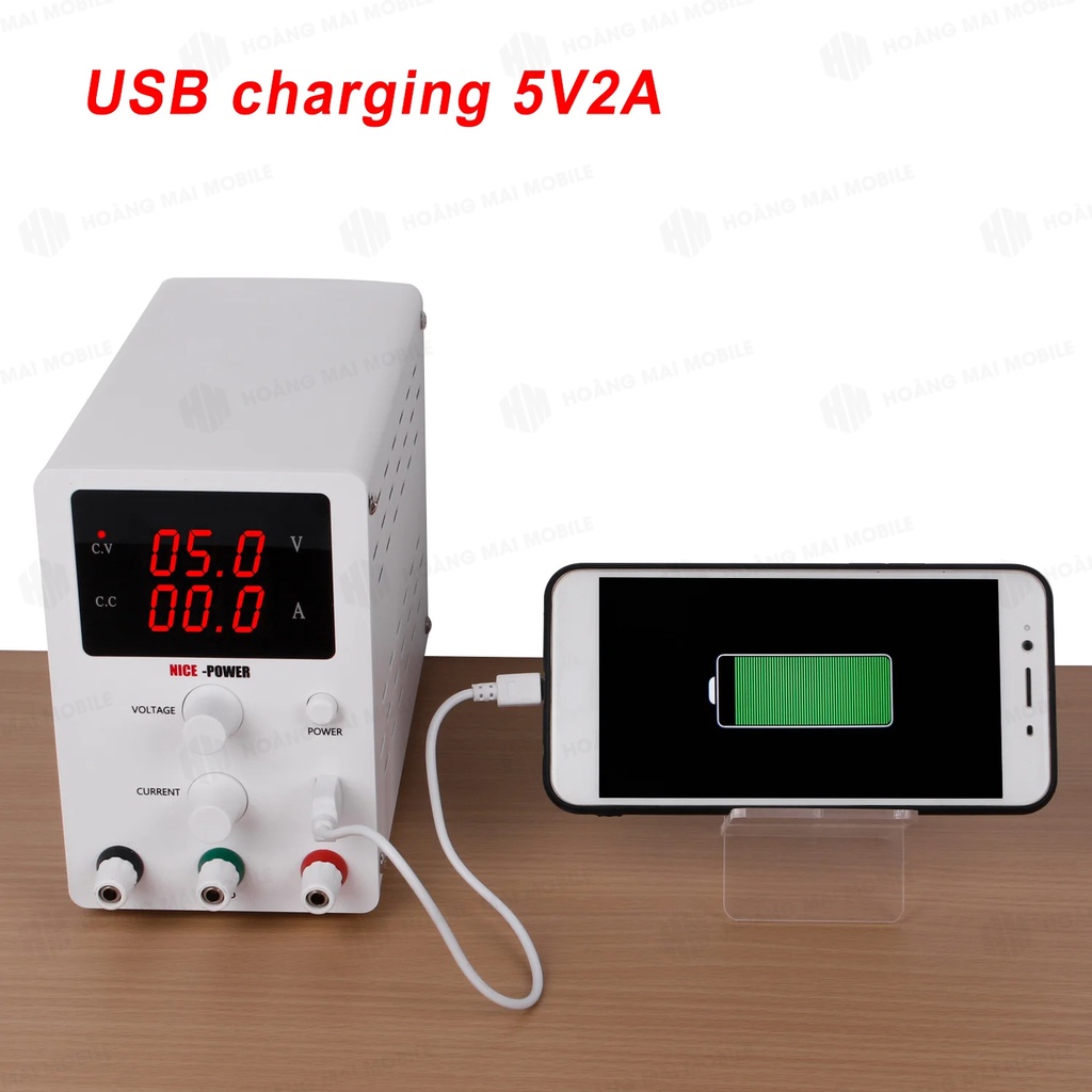 Máy cấp nguồn DC NICE-POWER R-SPS30V10A 300W dùng cho bo mạch điện thoại