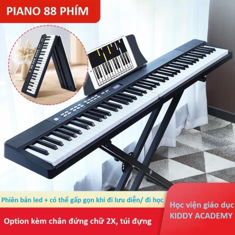 Đàn Piano Điện Gấp Gọn - 88 Phím Nặng Cảm Lực - Kết Nối Bluetooth ...