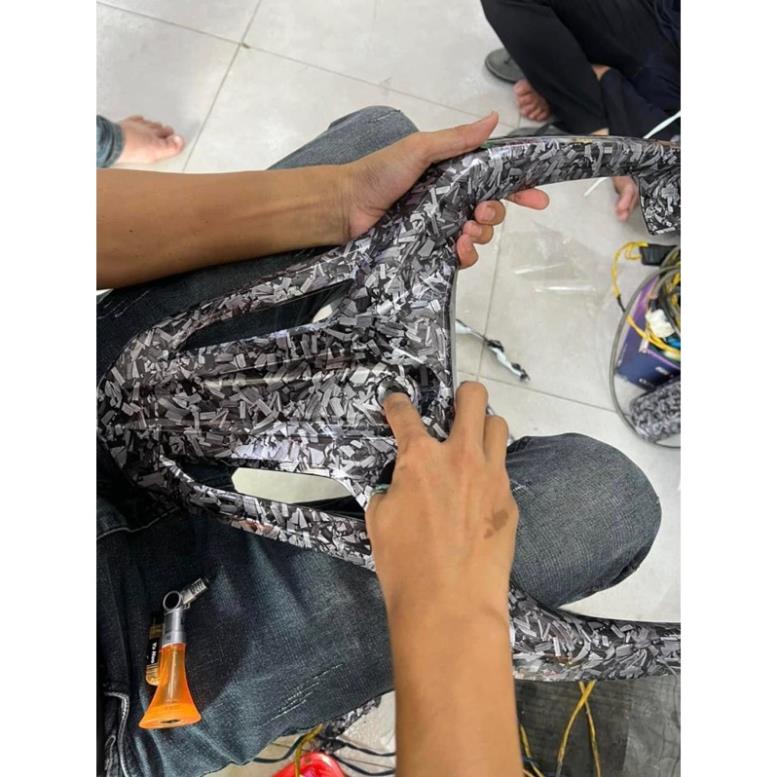 Decal Carbon Forged cao cấp 30cm*50cm cao cấp