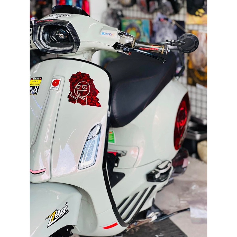 Decal Carbon Forged cao cấp 30cm*50cm cao cấp