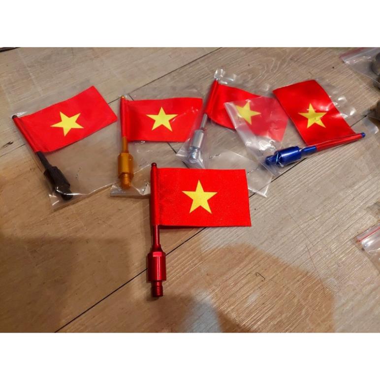 Ốc kính gắn chân kính cờ Việt Nam cao cấp