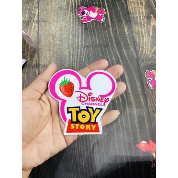 Sticker Gấu Dâu Lotso dễ thương cao cấp