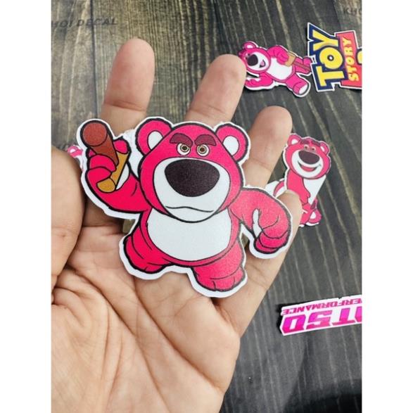 Sticker Gấu Dâu Lotso dễ thương cao cấp