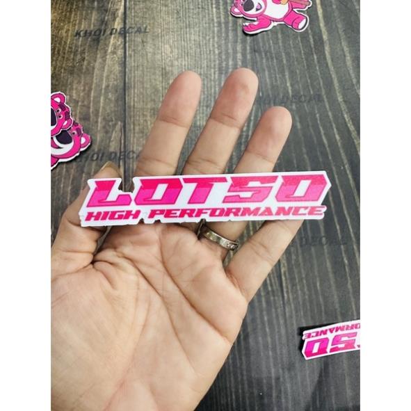 Sticker Gấu Dâu Lotso dễ thương cao cấp