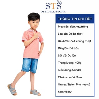 Dép Trẻ Em Đế Trấu Bioline quai ngang đi êm chân, tốt cho sức khỏe bé hàng cao cấp xuất khẩu mã STKID02