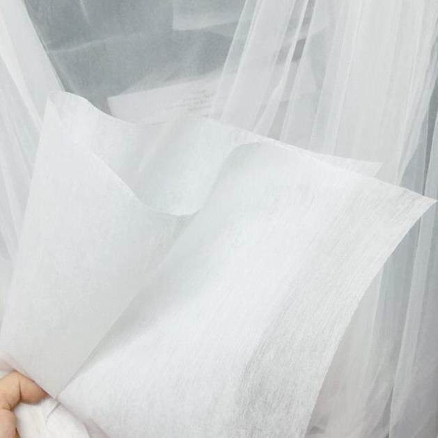 Giấy MẾCH LỤA gói hoa, ( mếch trơn) làm oản tài lộc khổ 60*60cm đủ màu