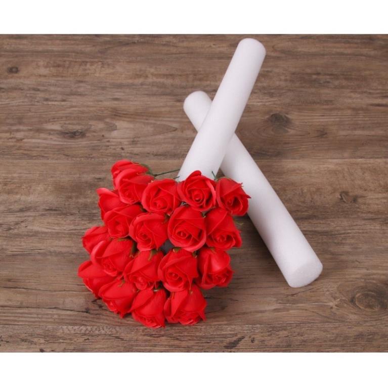 Sỉ cây xốp cắm hoa dk 4cm dài 1m...