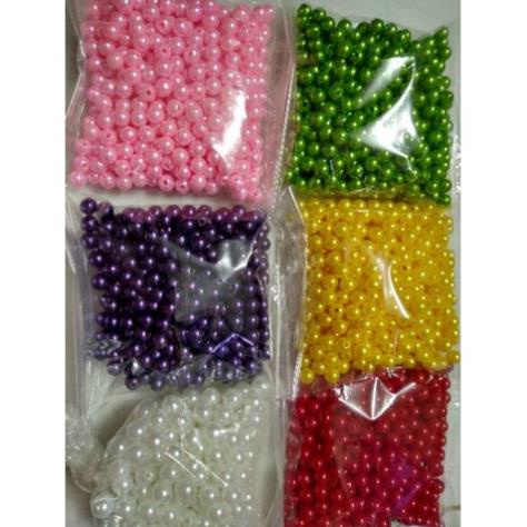 100g hạt trai trang trí oản,trang trí hoa,làm đồ hanmade, hộp quà. trang trí oản
