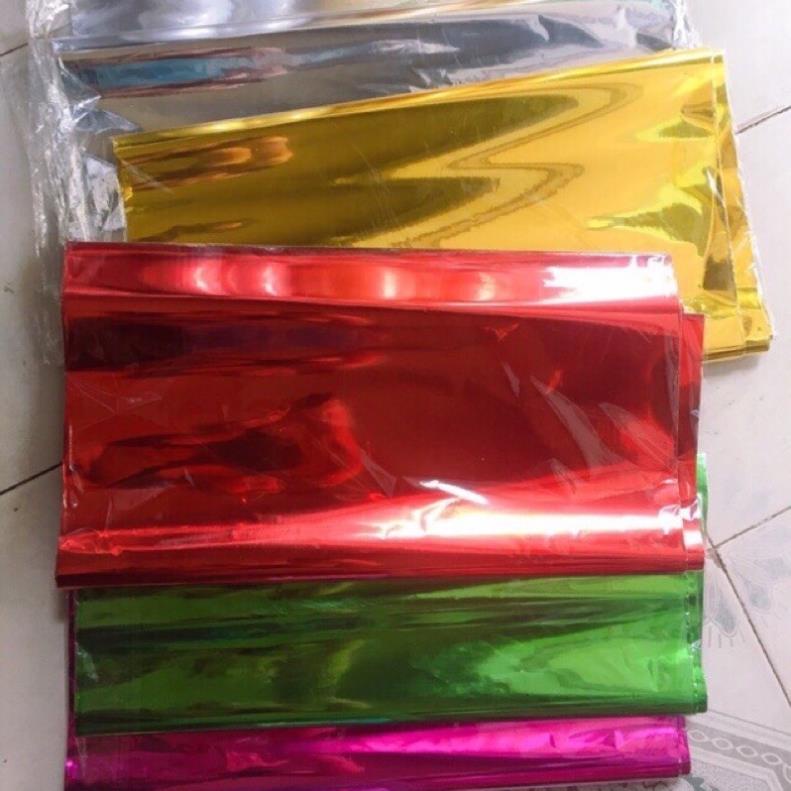 3 tờ giấy thuỷ ngân làm oản tài lộc