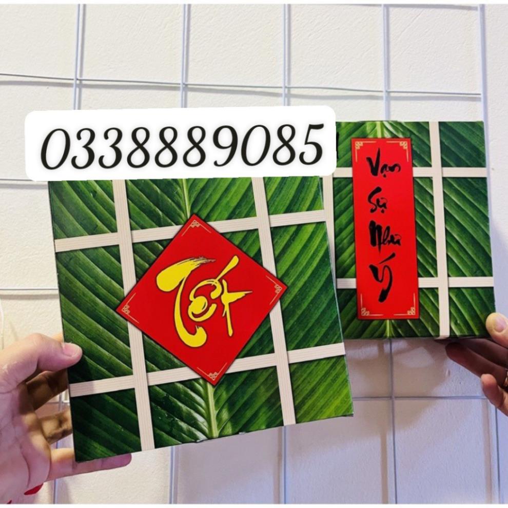 Sỉ mô hình bánh Chưng ,bánh Tét , Dưa Hấu bằng hộp Giấy gấp-trang trí Tết