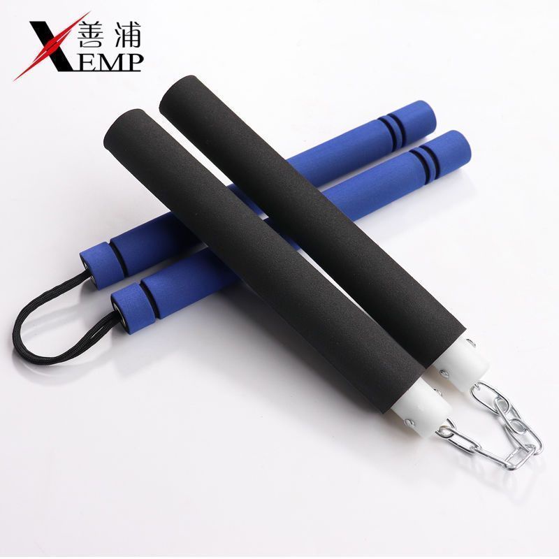 Nunchuck Bọt An Toàn Người Lớn Dính Tập Stick Nunchuck Sơ Cấp Bọt Biển