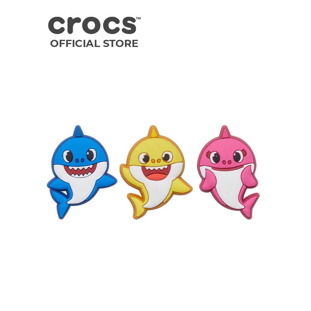 Phụ kiện Crocs Jibbitz™ Charm chủ đề Gia đình Baby Shark Shopee Việt Nam