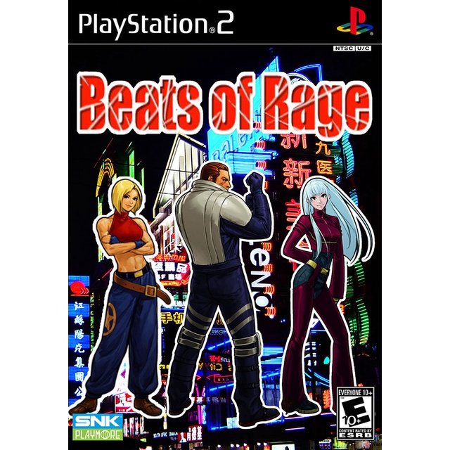 Ps2 Beats Of Rage Cover Beats Of Rage Collection [sega Dreamcast]