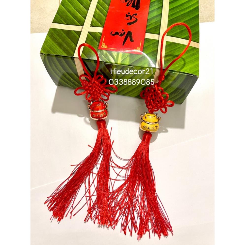 Dây tua mèo may mắn trang trí Tết,decor nhà cửa | Phụ kiện trang trí.....