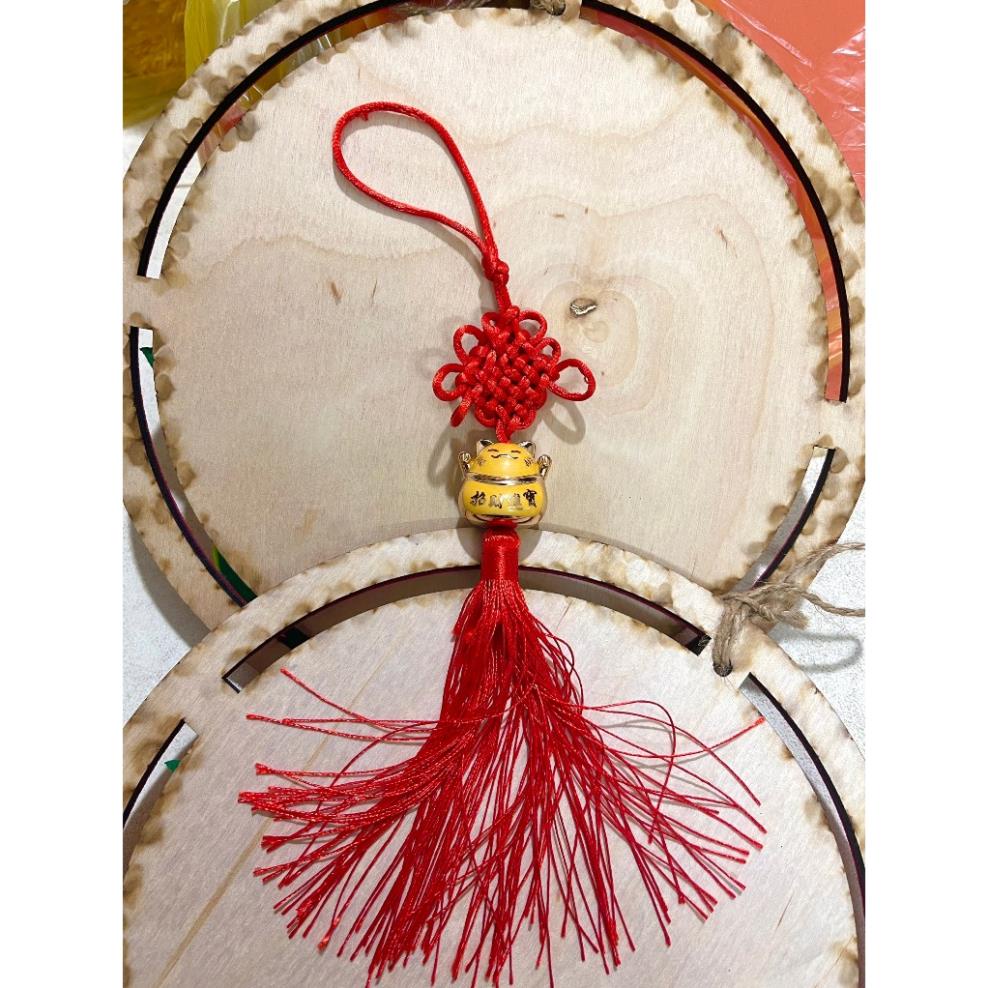 Dây tua mèo may mắn trang trí Tết,decor nhà cửa | Phụ kiện trang trí.....