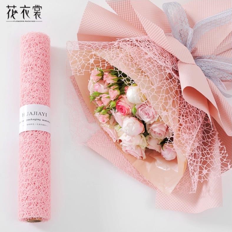 Cuộn lưới nhện-cuộn lưới sợi bó hoa cao cấp