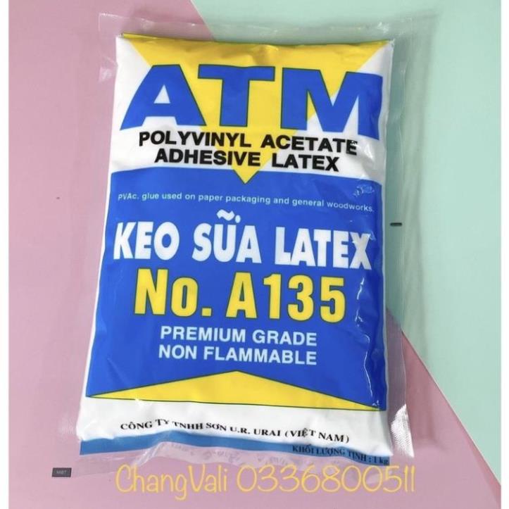Keo sữa ATM Latex loại 1kg-làm Slime,dán tường,làm đồ hanmade