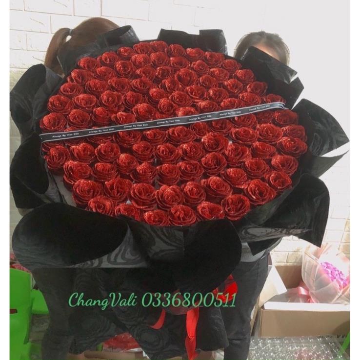Sỉ 30 đầu bông HOA NHŨ kim tuyến siêu đẹp.