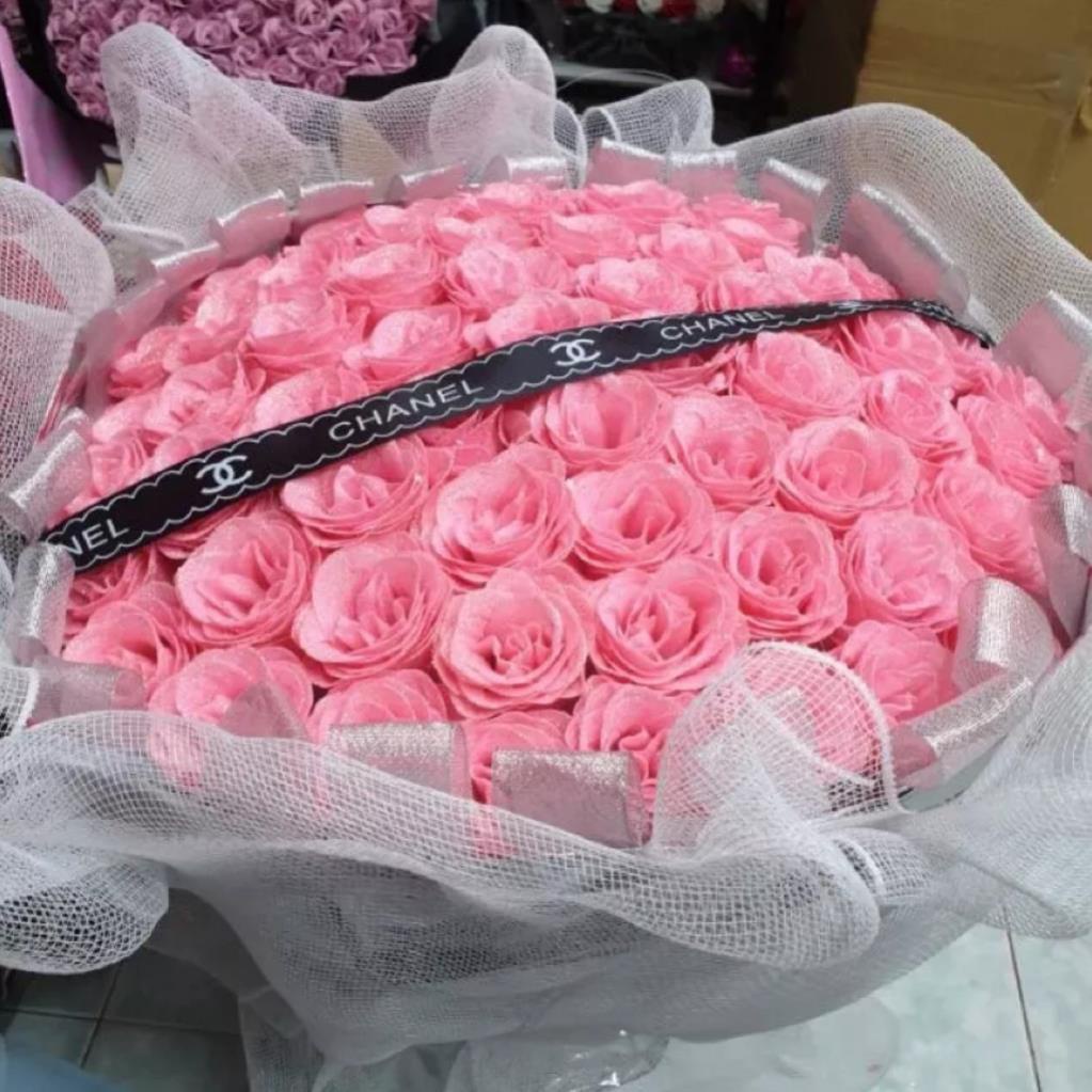 Sỉ 30 đầu bông HOA NHŨ kim tuyến siêu đẹp.