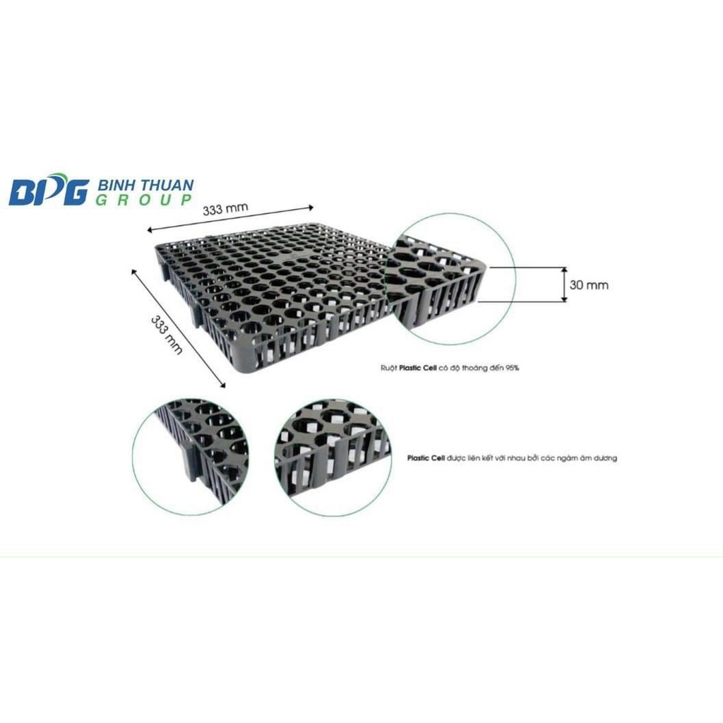 Thảm lót sàn, vỉ thoát nước lỗ kháng khuẩn,chống trơn,trượt kt33*33 cm sạch sẽ,thoáng mát,êm chân,an toàn cho trẻ