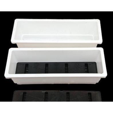 Chậu Nhựa Dài Thông Minh Size 48x20x16cm - chậu nhựa hình chữ nhật trồng cây,hoa nhiều màu