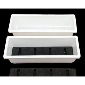 Chậu Nhựa Dài Thông Minh Size 48x20x16cm - chậu nhựa hình chữ nhật trồng cây,hoa nhiều màu