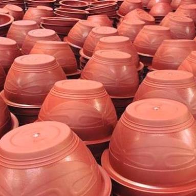Chậu tròn T58 (57x26cm) không khoan lỗ các màu trồng cây, trồng sen, trồng súng