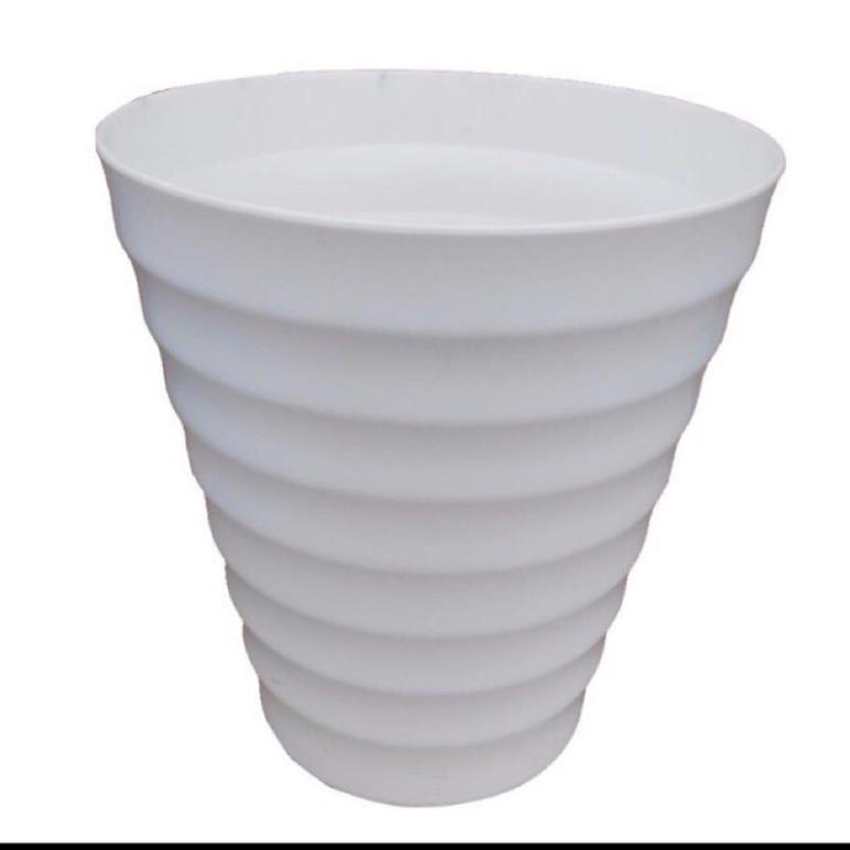 Chậu nhựa Tròn (36x32)cm trồng cây thật ,cây giả đủ size, hàng đẹp