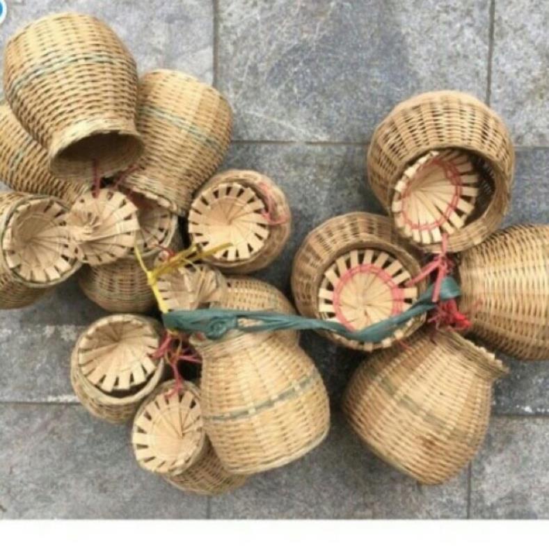 GIỎ TRE ĐỰNG CUA, TÔM, CÁ – GIỎ ĐỰNG, DECOR TRANG TRÍ siêu xinh