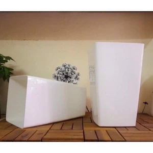 Chậu nhựa trồng cây kiểu vuông cao -cỡ lớn 40*24cm