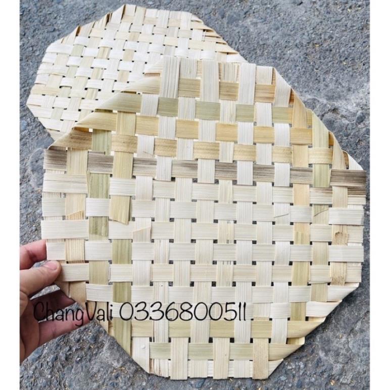 Vỉ tre, phên tre hình lục giác trang trí tết, decor nhà cửa siêu đẹp