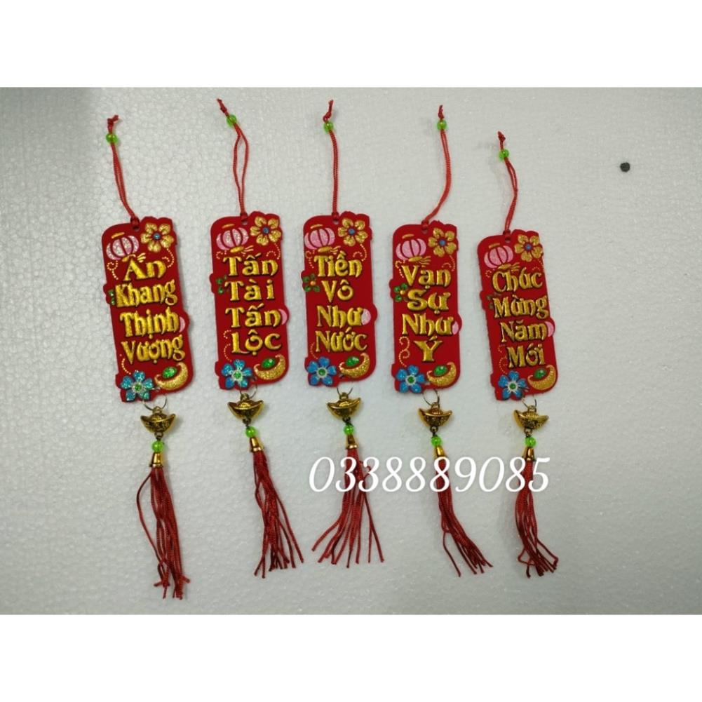 Liễng, liễn nhung to trang trí tết cực xinh, treo đào, quất tết 2022
