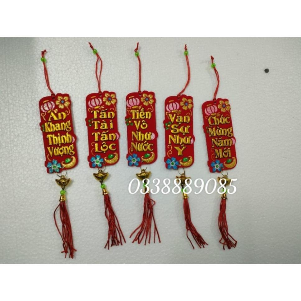 Liễng, liễn nhung to trang trí tết cực xinh, treo đào, quất tết 2022