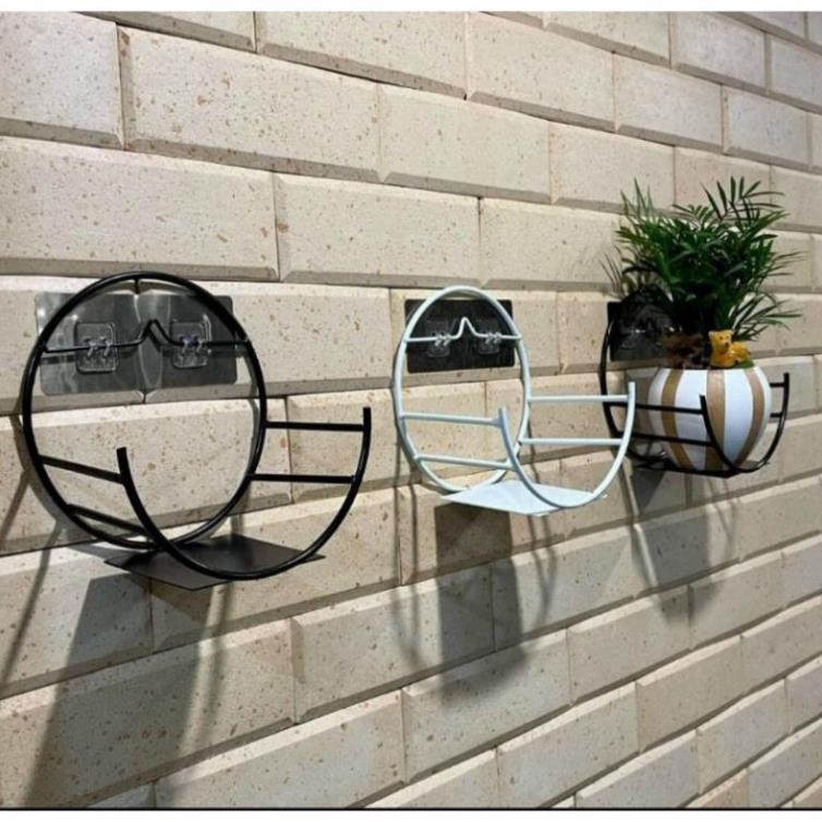 Kệ treo cây cảnh dán tường trang trí nhà cửa, ban công  miếng dán tường siêu chịu lực