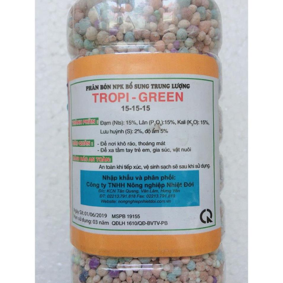 Phân bón NPK 15-15-15 bổ sung trung lượng NK Đức đặc hiệu cho hoa và cây cảnh