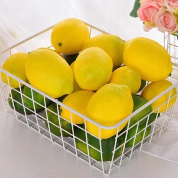 Quả chanh giả trang trí nội thất, decor, phụ kiện chụp ảnh