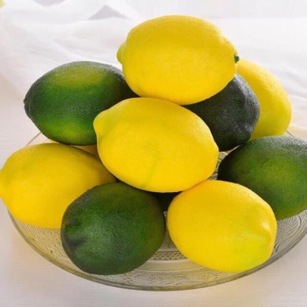 Quả chanh giả trang trí nội thất, decor, phụ kiện chụp ảnh