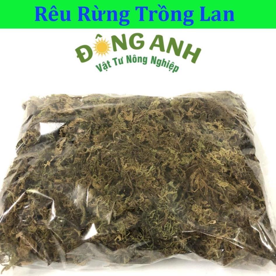 100gam Rêu rừng khô dùng để cắm hoa, trang trí tiểu cảnh giúp giữ ẩm cho cây dành cho hoa lan, hoa kiểng