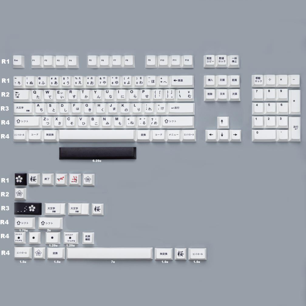 bộ nút bàn phím song ngữ