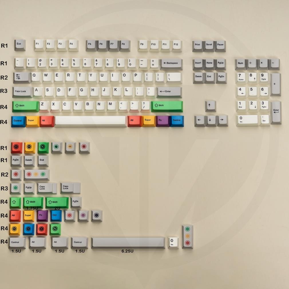 keycap retro light vintage