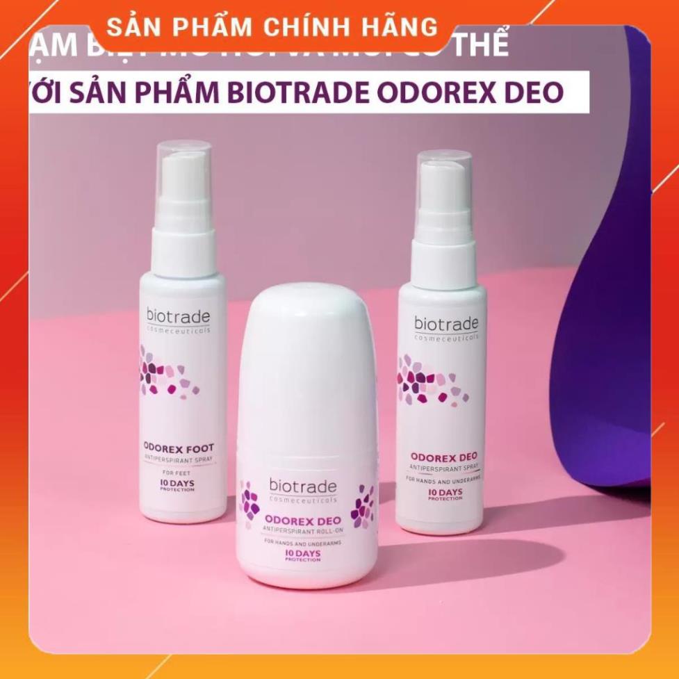 Xịt khử mùi mồ hôi tay, nách BIOTRADE ODOREX DEO ANTIPERSPIRANT SPRAY ...