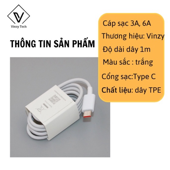 Dây sạc Xiaomi 120W / 67W / 33W sạc nhanh Turbo cực chất Type C Bảo hành 1 đổi 1 trong vòng 6 tháng-Phụ kiện ATI