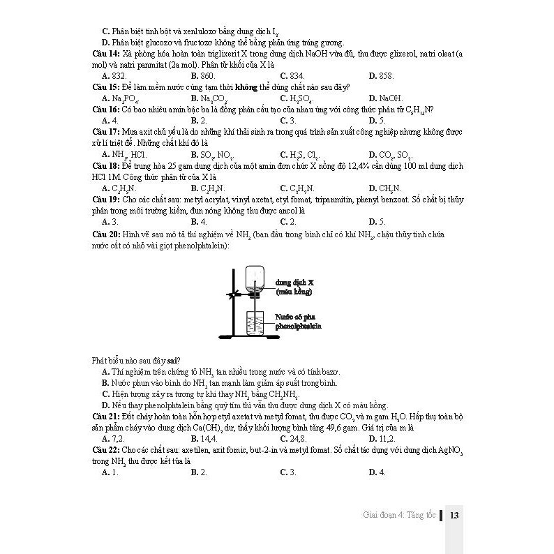Ảnh Sách - CC Thần tốc luyện đề 2020 môn Hóa học tập 2 2