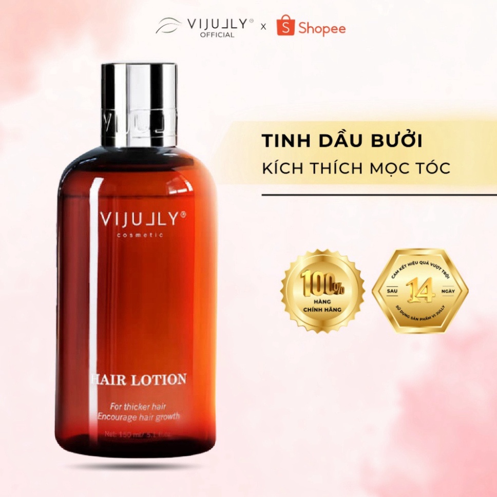 Xịt Mọc Tóc VIJULLY Tinh Dầu Bưởi Vi Jully 150ml – Xịt Bưởi Dưỡng Tóc Dài khỏe kích Mọc Tóc nhanh