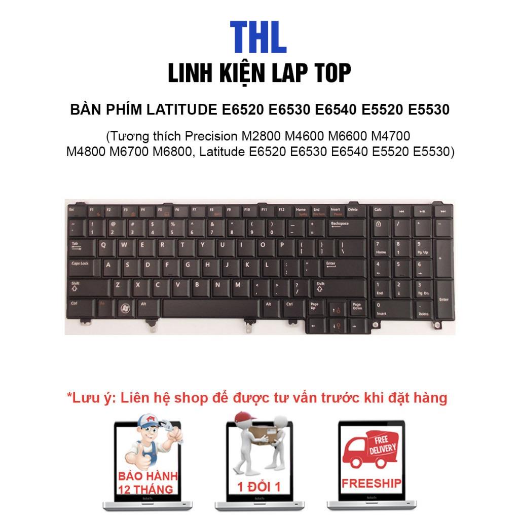 Tastiera USA adatta per Dell Latitude E5520 E5530 E6520 E6540