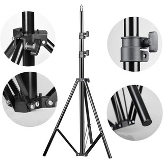 Đèn Livestream kèm chân đỡ 2m1 kích thước 26-54cm, nhập khẩu mới 100%, Xuất VAT Công Ty - RABBI HN